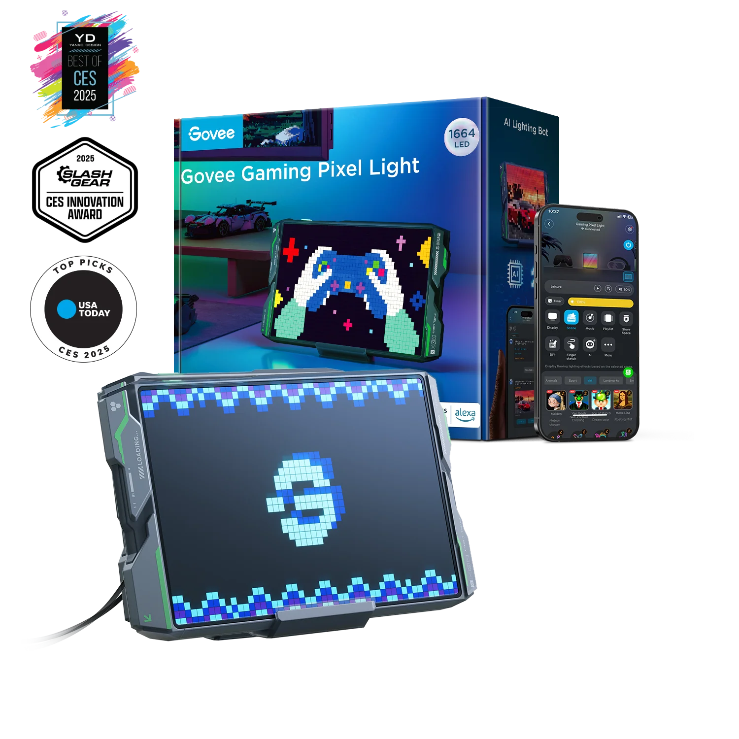 Luces Govee Gaming Pixel Light H8630A81 Luces Govee Gaming Pixel Light H8630A81